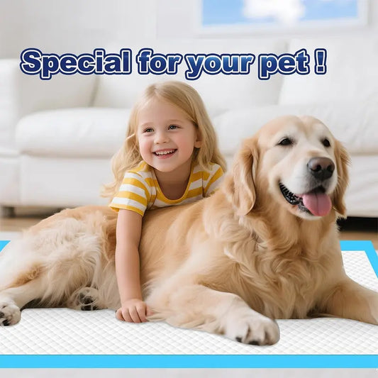 Extra Large Puppy Pads 100 Count – Super Absorbent Leak-Proof Dog Training Pee Pads Quick Dry
