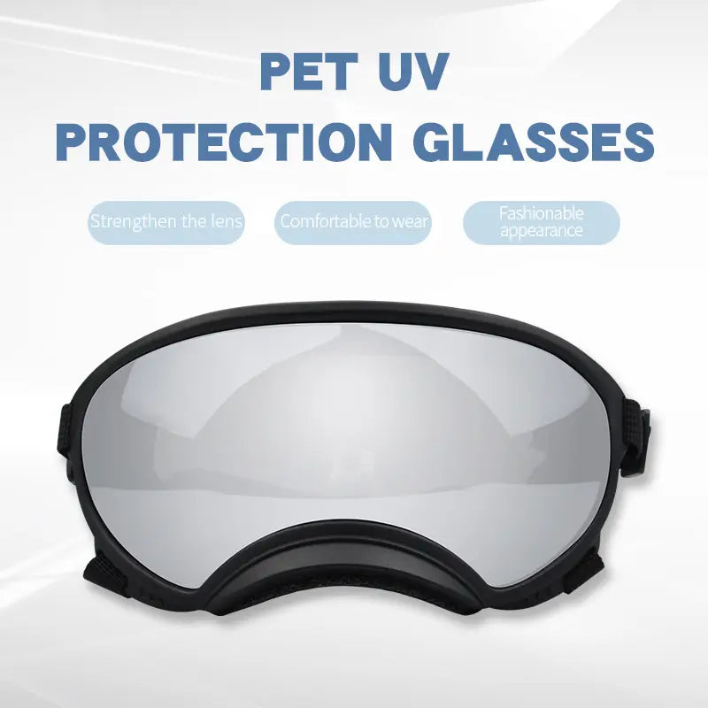 Adjustable Anti-UV Dog Goggles - Protective Sunglasses for Pets, Ideal for Travel and Outdoor Activities